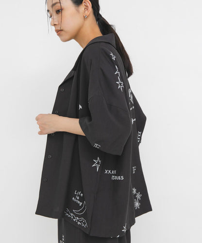TATTOO 寬鬆襯衫