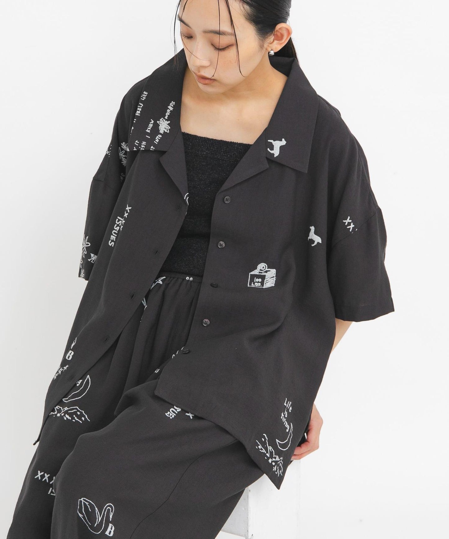 TATTOO 寬鬆襯衫