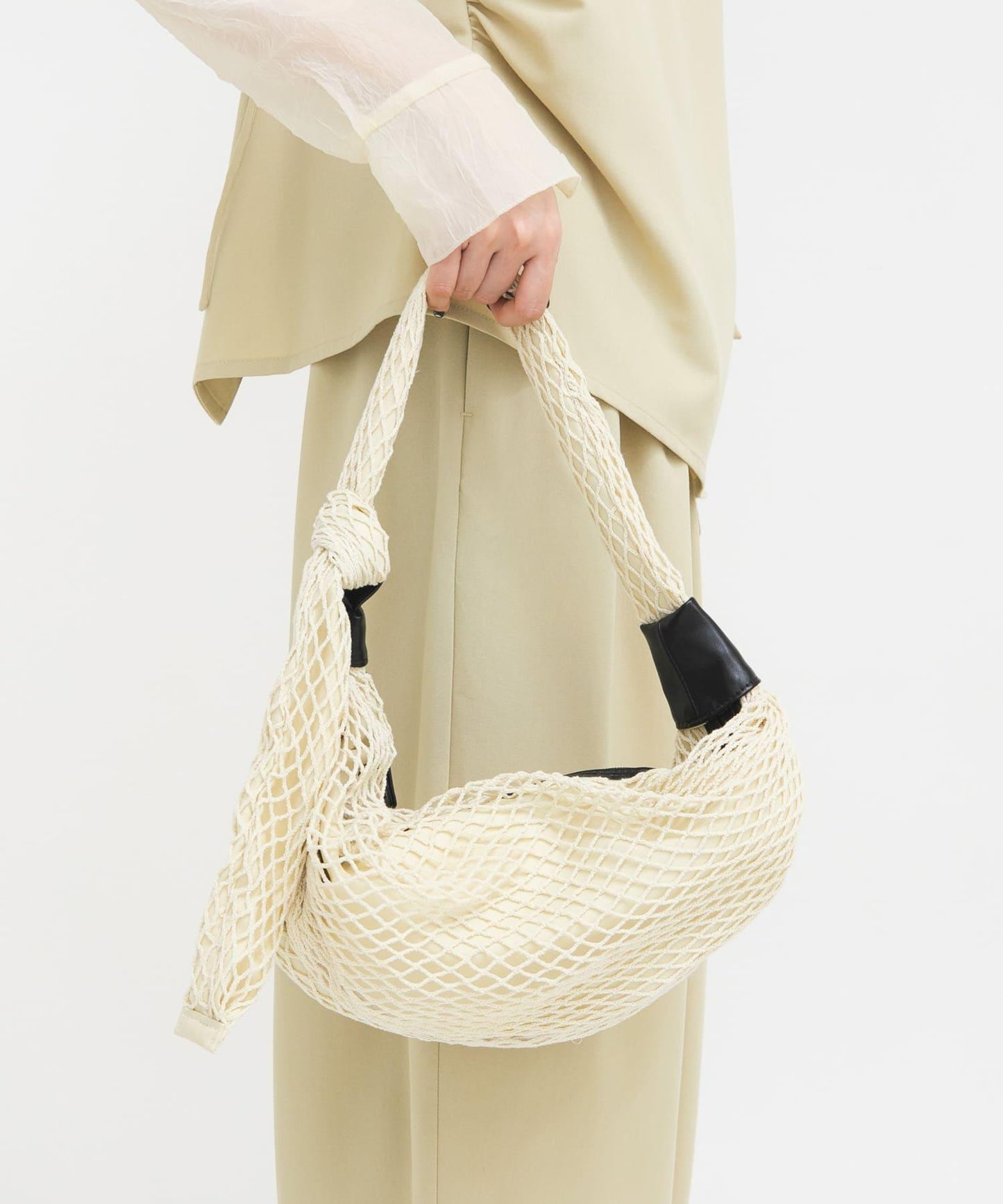 網面材質 單肩包