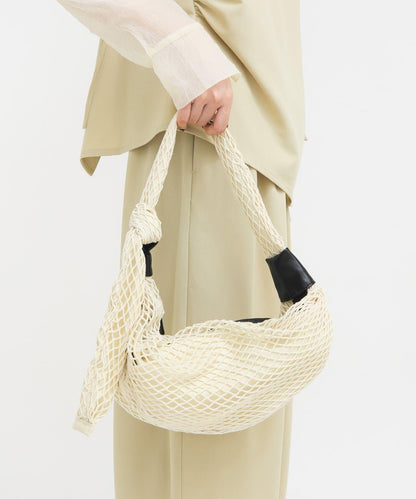 網面材質 單肩包