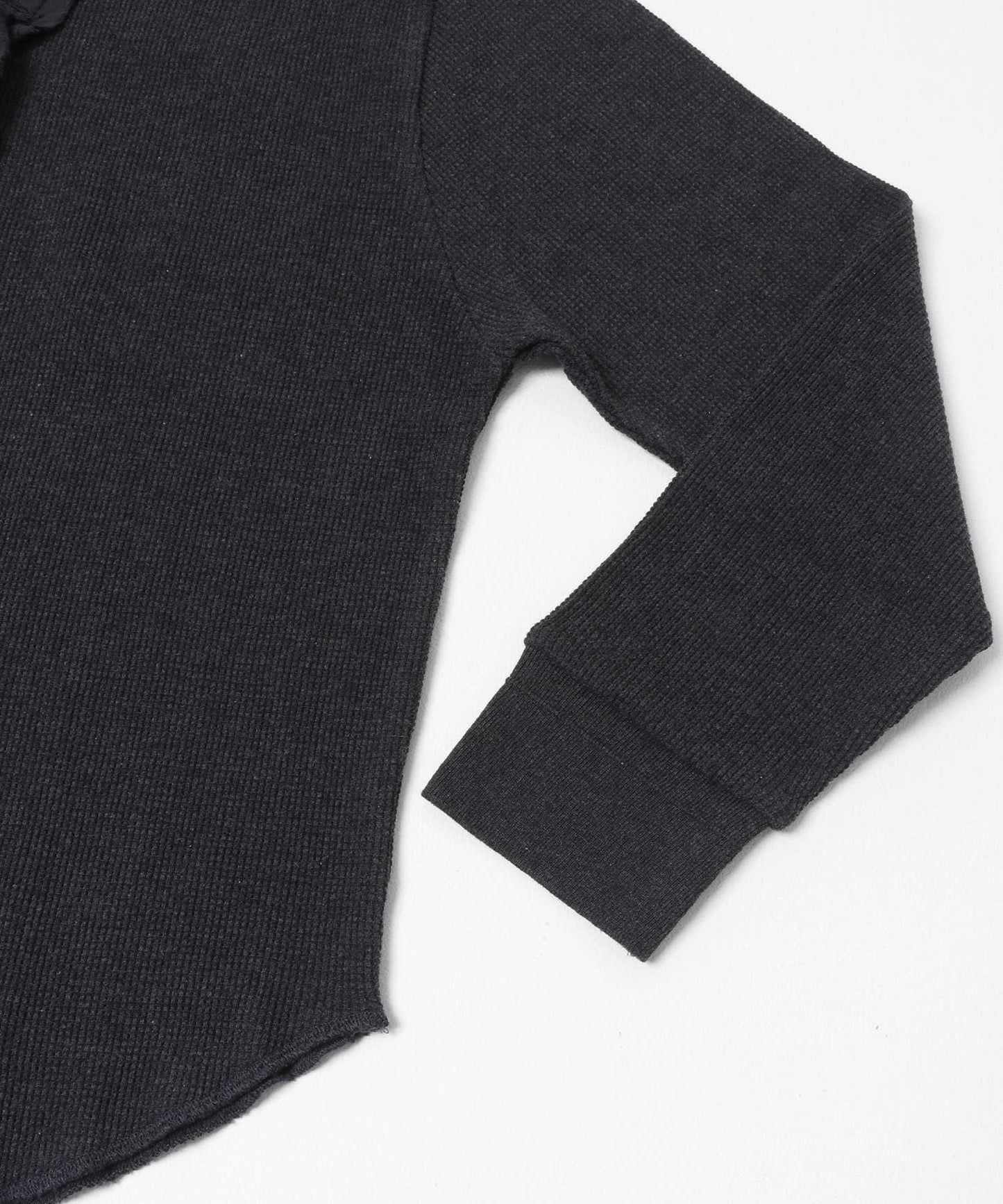 蕾絲荷葉邊華夫格套頭上衣