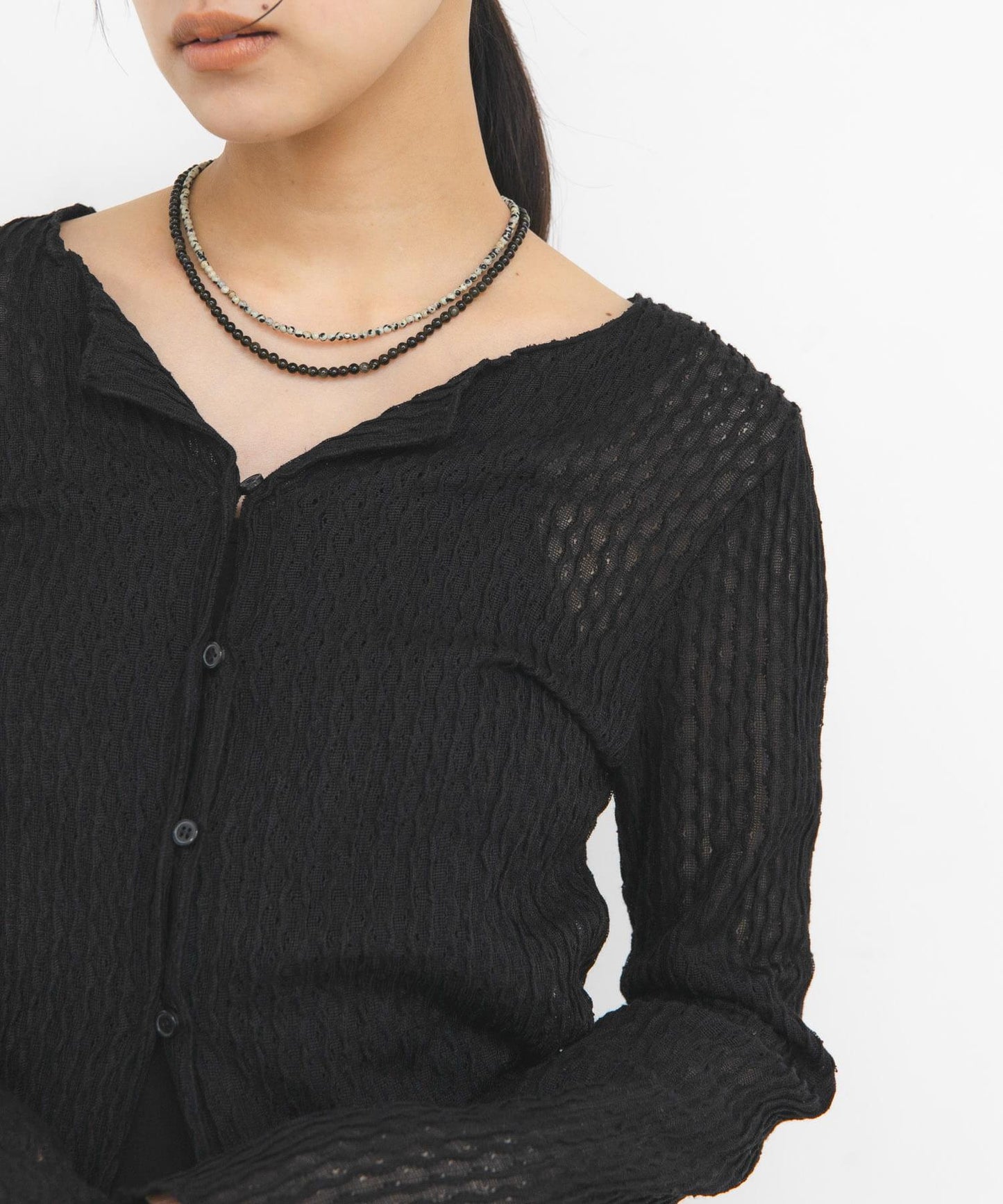 前開鏤空設計 上衣