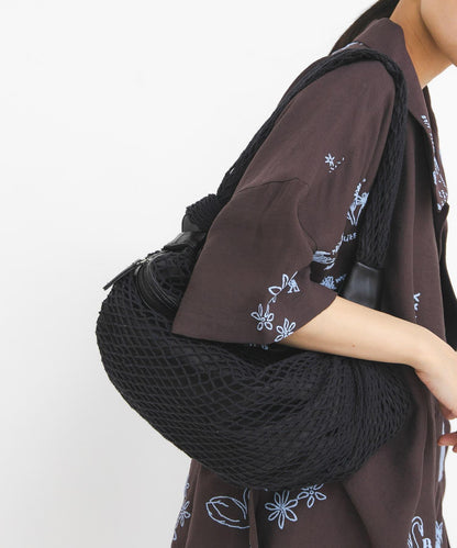 網面材質 單肩包