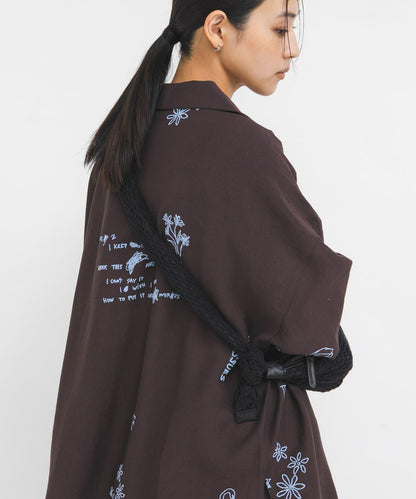 網面材質 單肩包