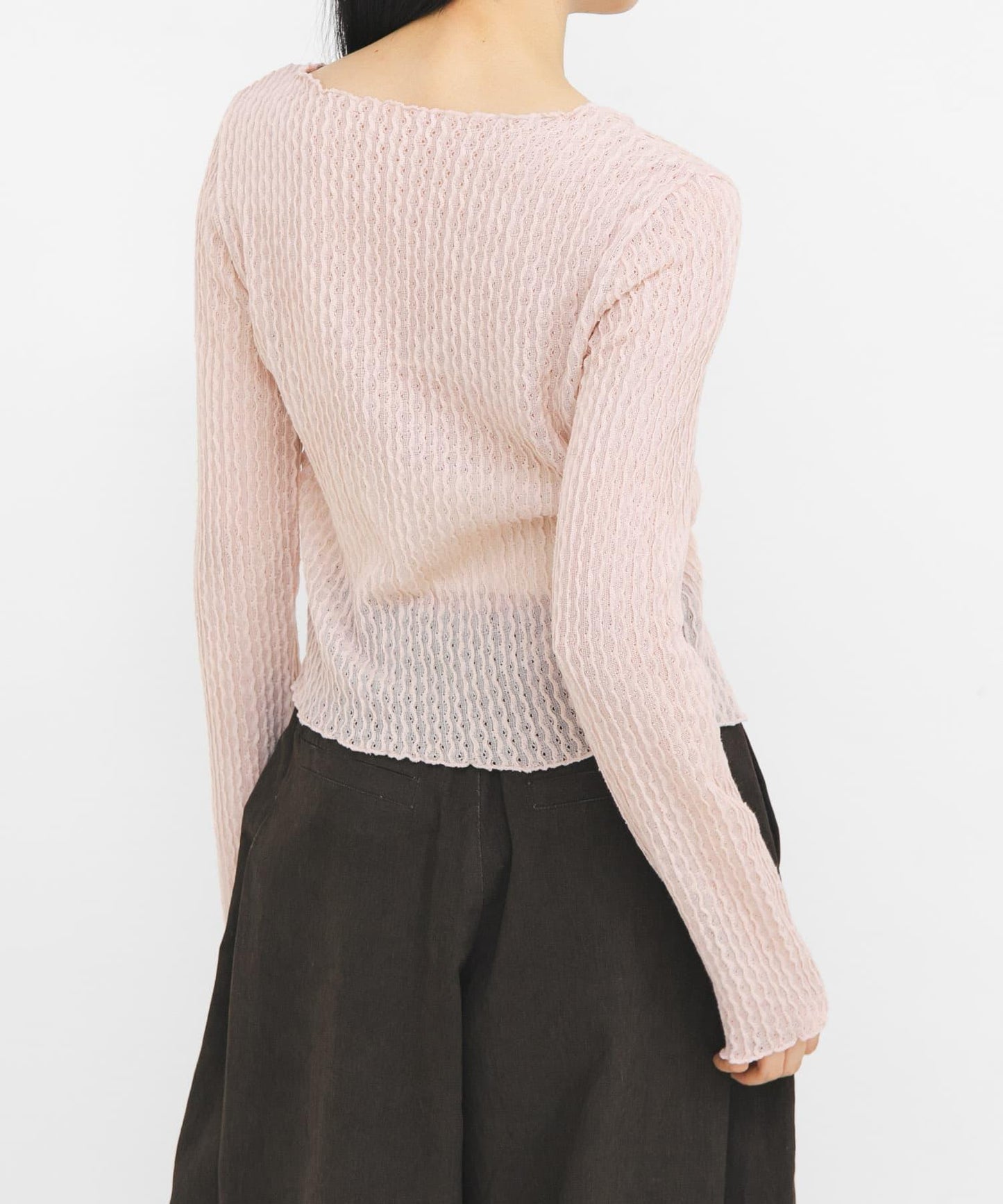 前開鏤空設計 上衣