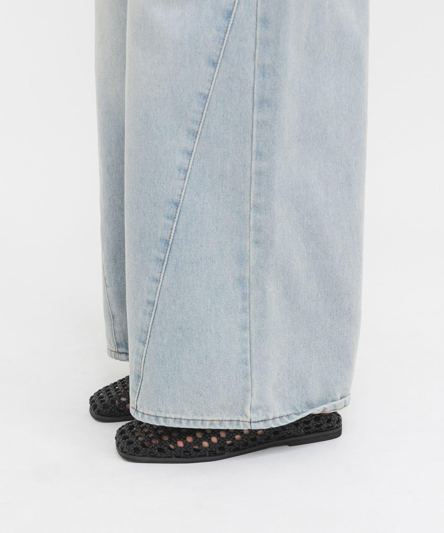 方頭網眼休閒鞋