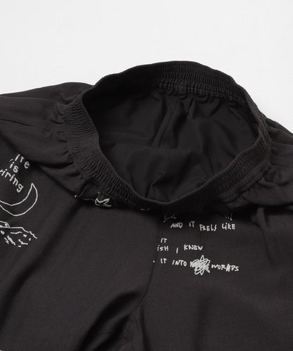 TATTOO 闊腿鬆緊休閒褲