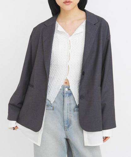 前開鏤空設計 上衣