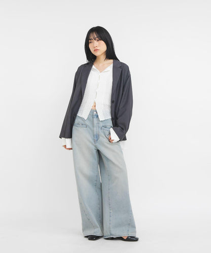 前開鏤空設計 上衣