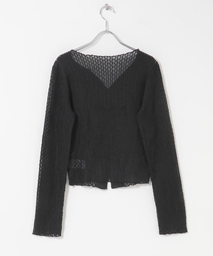 前開鏤空設計 上衣