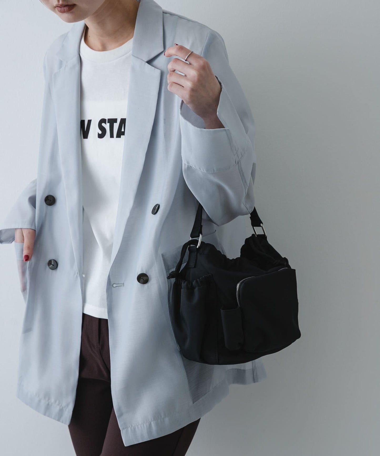 防潑水 口袋設計 尼龍包