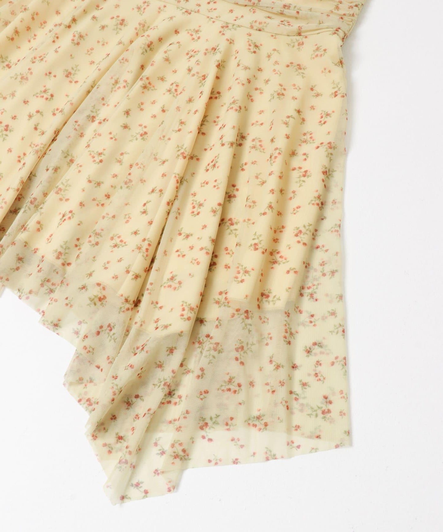 小花圖案 自然風 吊帶連衣裙