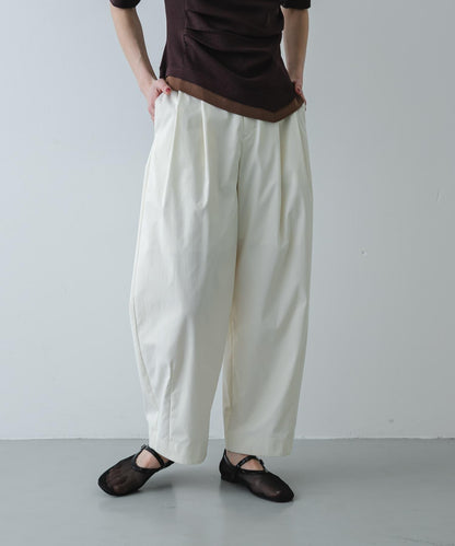 繭型廓形休閒褲