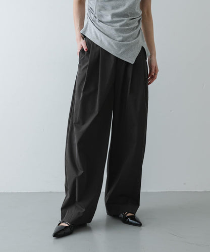 繭型廓形休閒褲