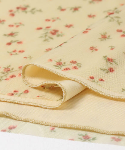 小花圖案 自然風 吊帶連衣裙