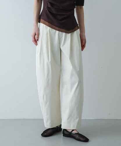 繭型廓形休閒褲