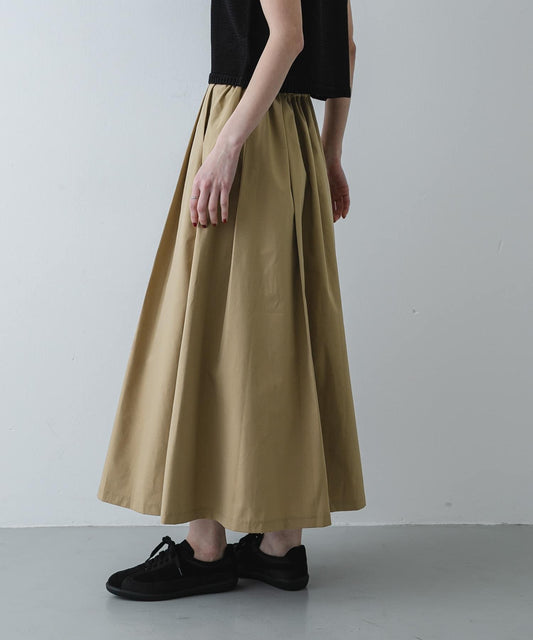 褶襉蓬鬆半身裙