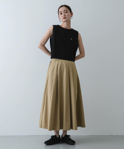 褶襉蓬鬆半身裙