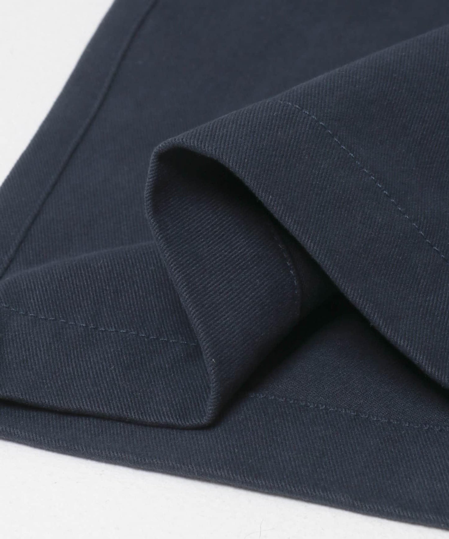 棉斜紋 褶飾 闊腿 褲子