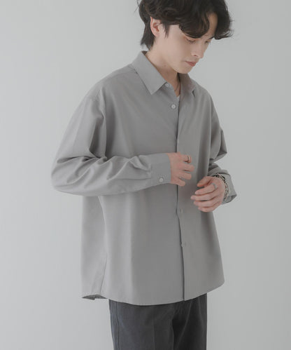 彩色粗節紋 標準領設計 襯衫