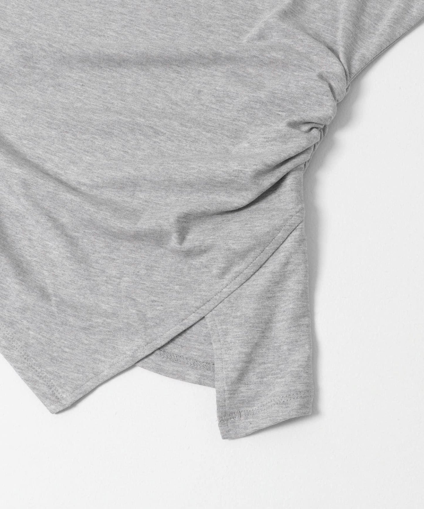 不對稱設計短袖T恤