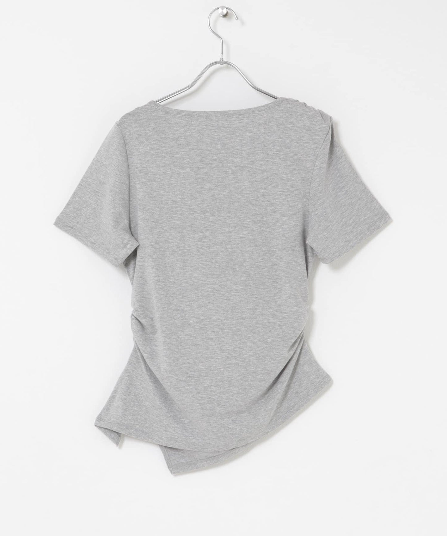 不對稱設計短袖T恤