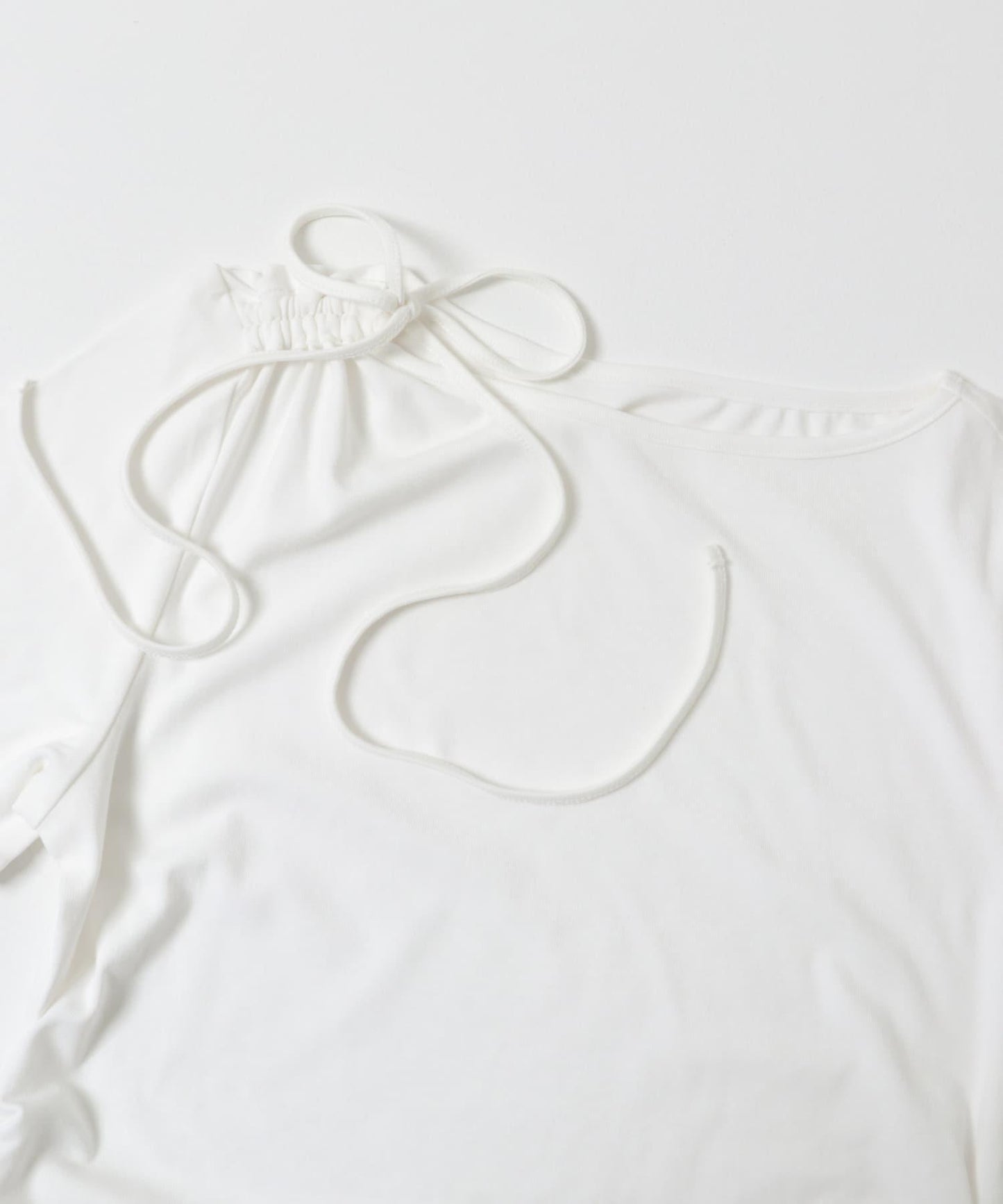 不對稱設計短袖T恤