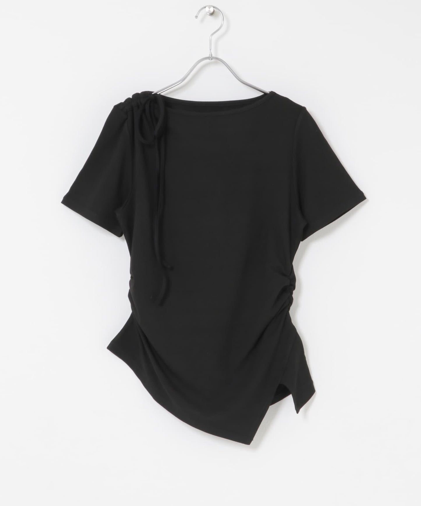 不對稱設計短袖T恤