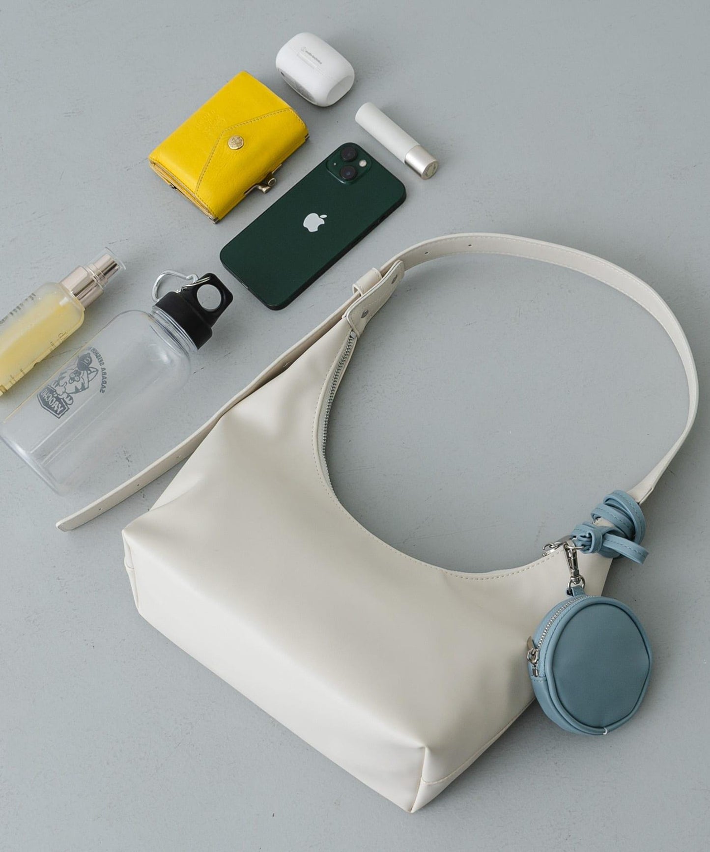 圓形收納小袋附帶 包袋