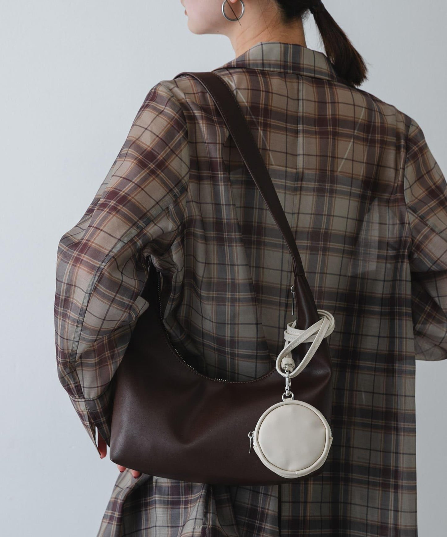 圓形收納小袋附帶 包袋