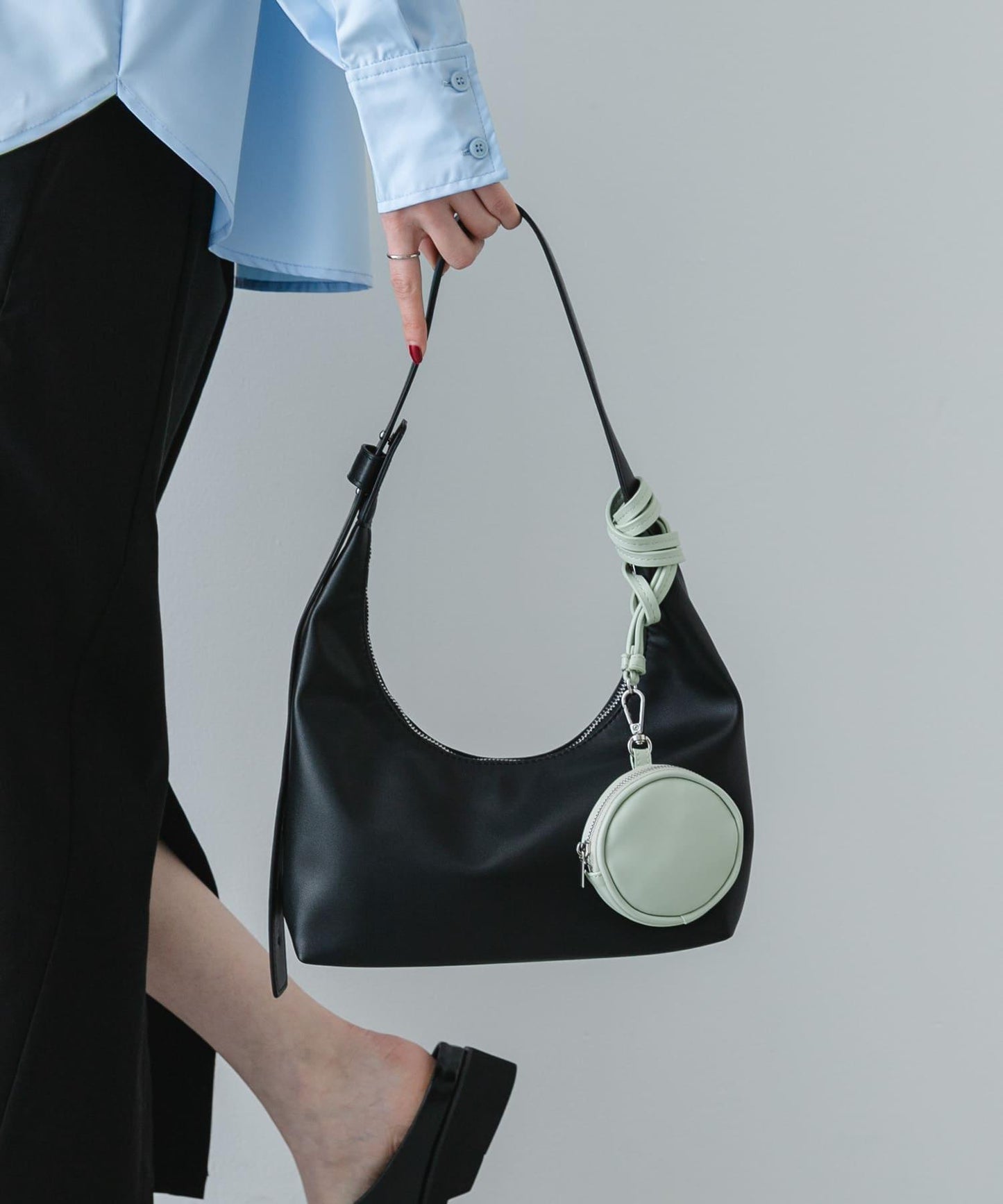 圓形收納小袋附帶 包袋