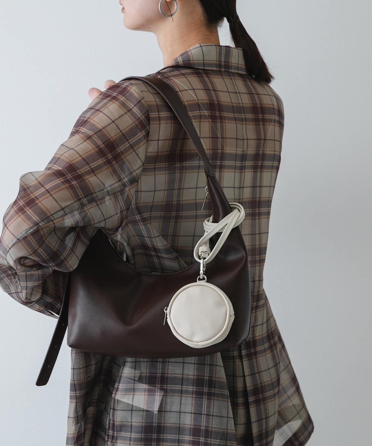 圓形收納小袋附帶 包袋