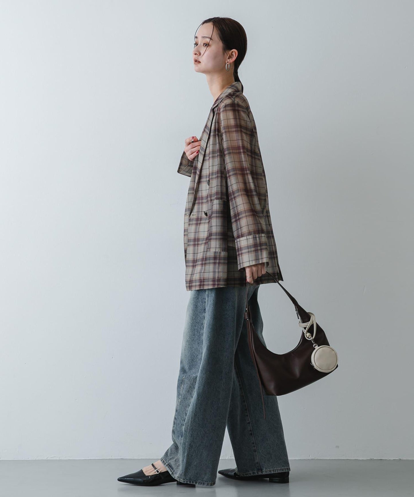 圓形收納小袋附帶 包袋