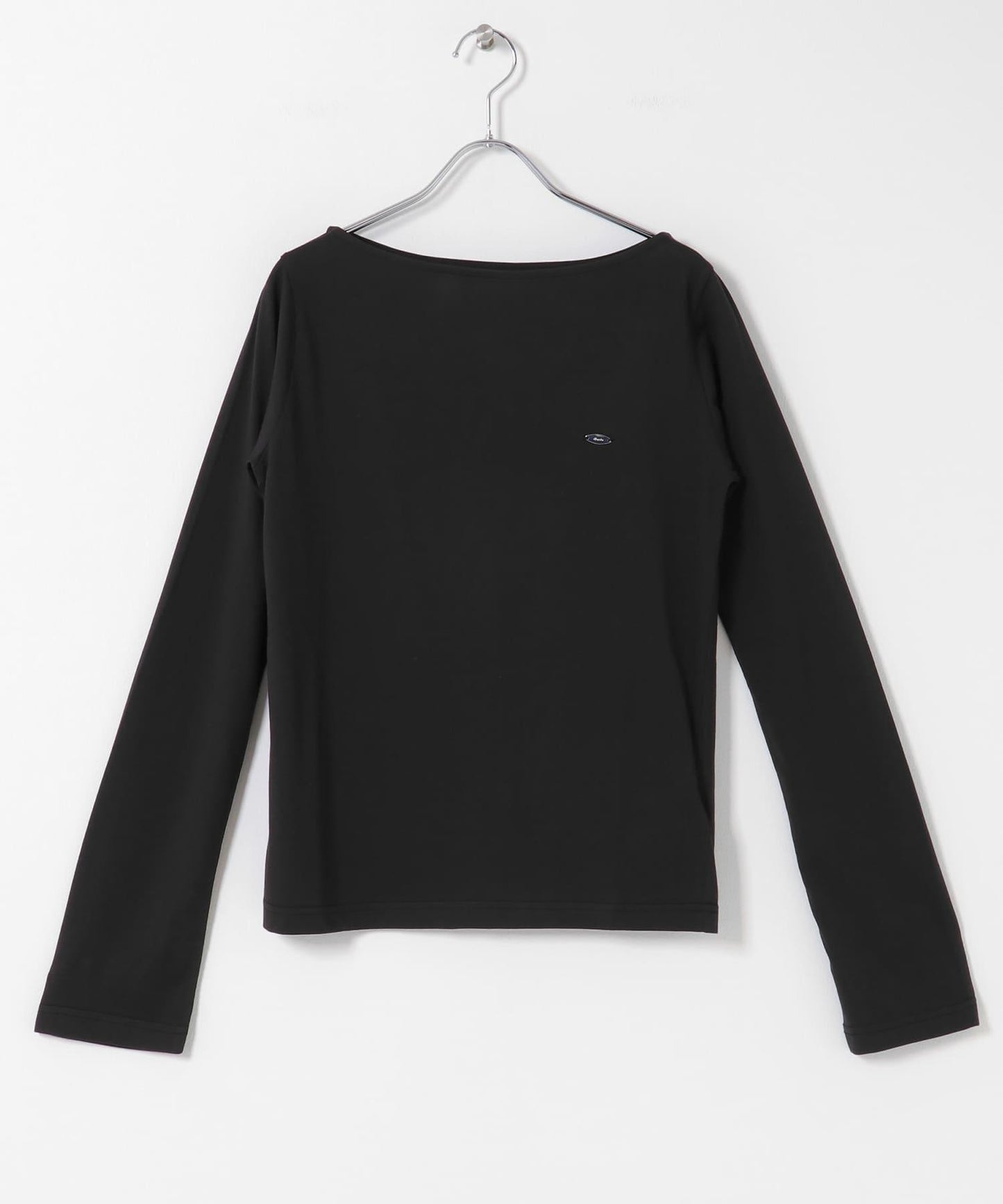 直筒版型 船領 透膚面料 T恤