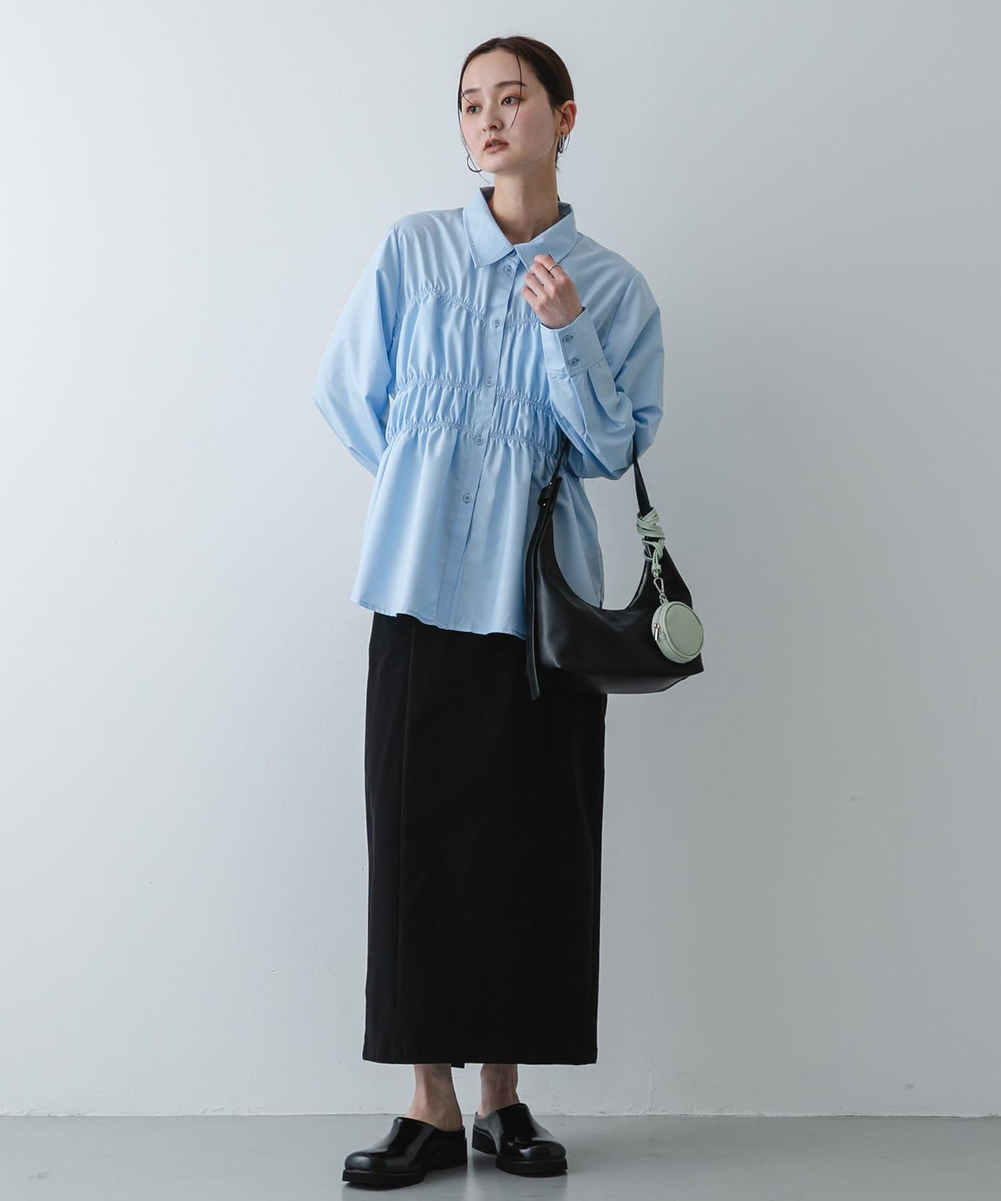 圓形收納小袋附帶 包袋