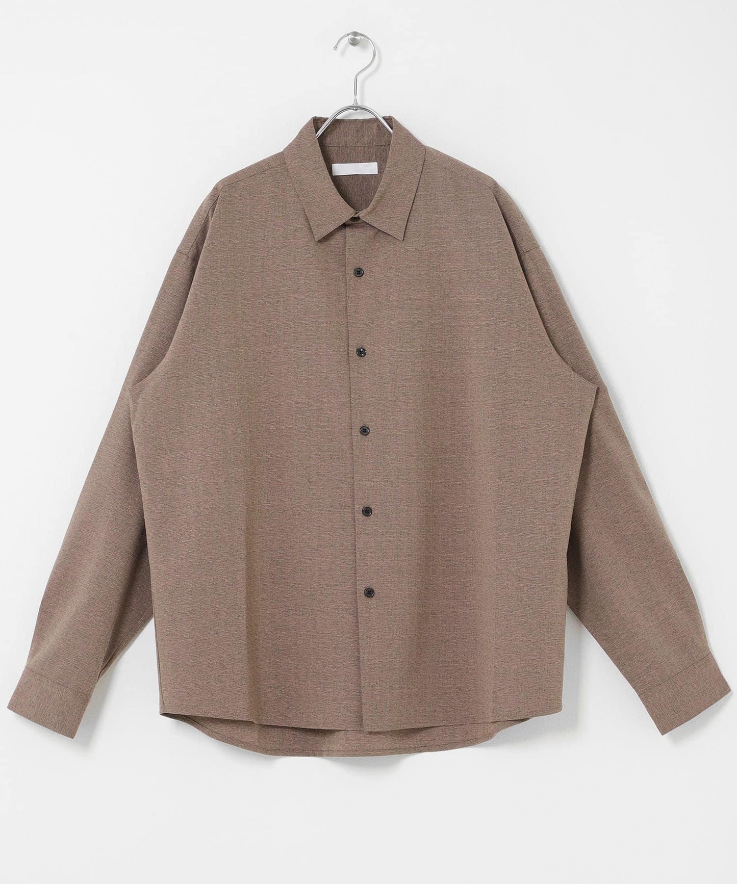 彩色粗節紋 標準領設計 襯衫