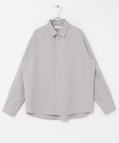 彩色粗節紋 標準領設計 襯衫