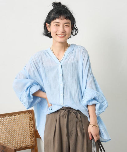 印度單層紗 女襯衫