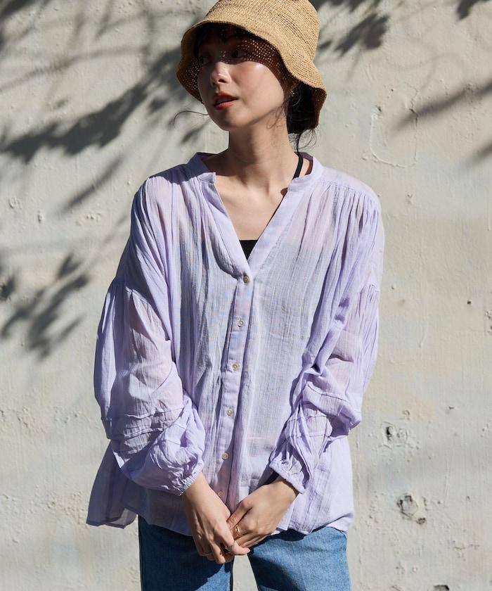 印度單層紗 女襯衫