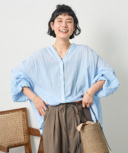 印度單層紗 女襯衫