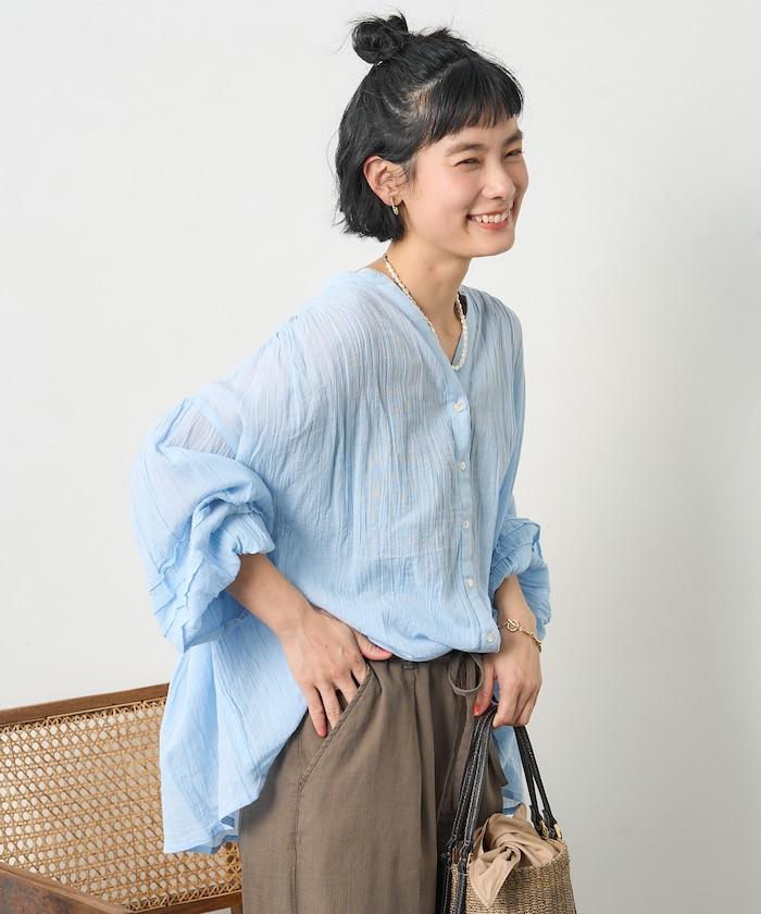 印度單層紗 女襯衫