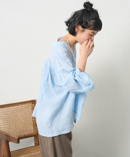 印度單層紗 女襯衫