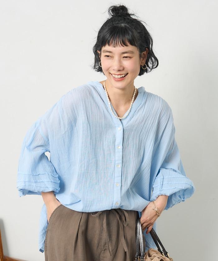 印度單層紗 女襯衫