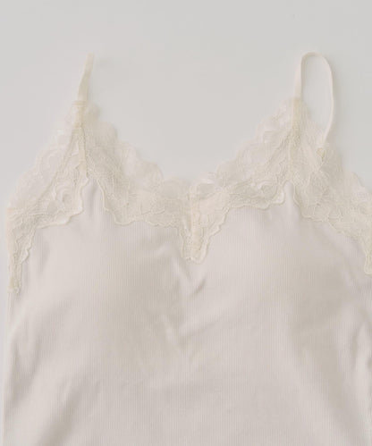 Chico 帶胸墊蕾絲吊帶背心