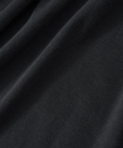 褶皺設計 彈力面料 套頭上衣