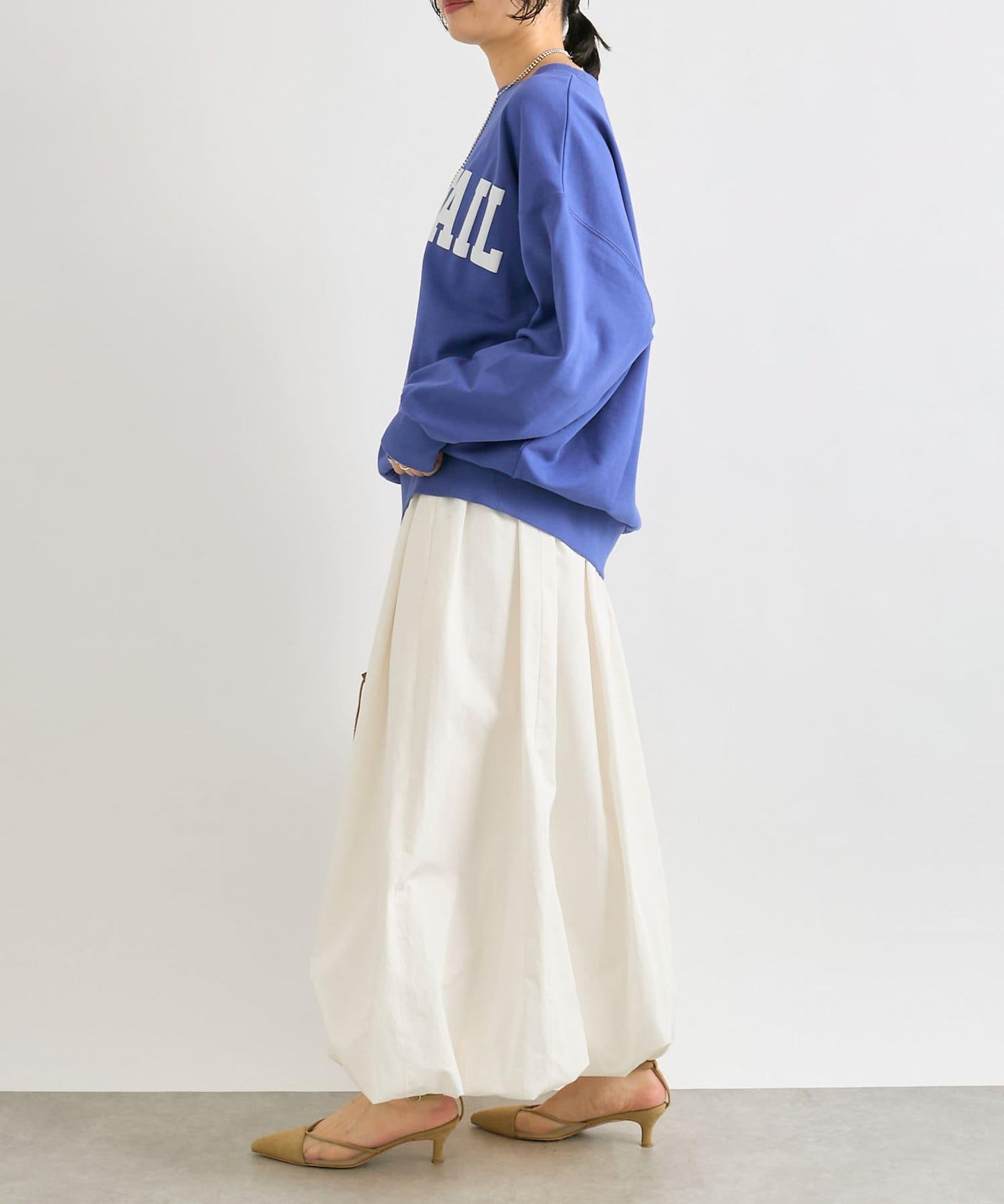 流行風 泡泡廓形 半身裙