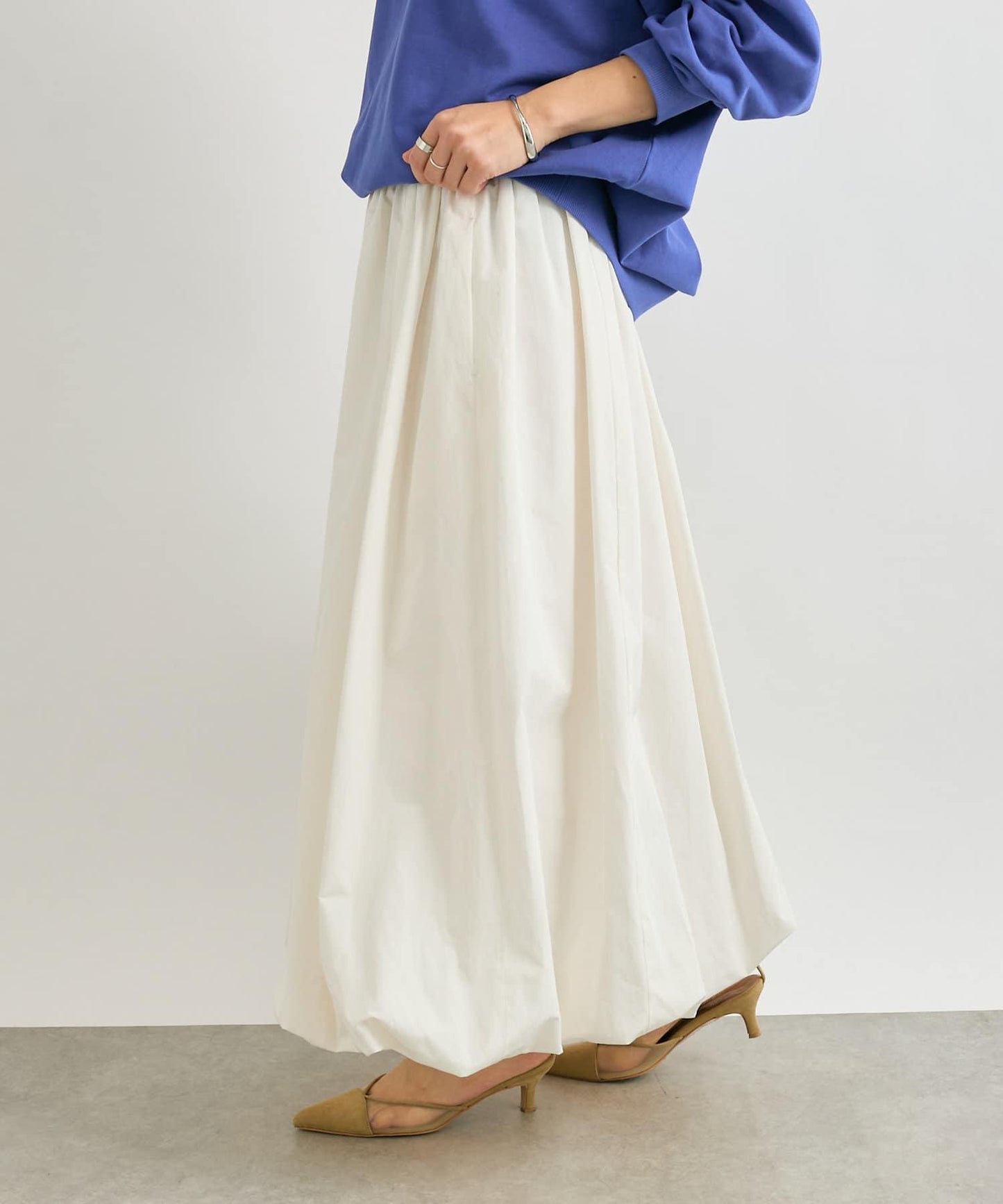 流行風 泡泡廓形 半身裙