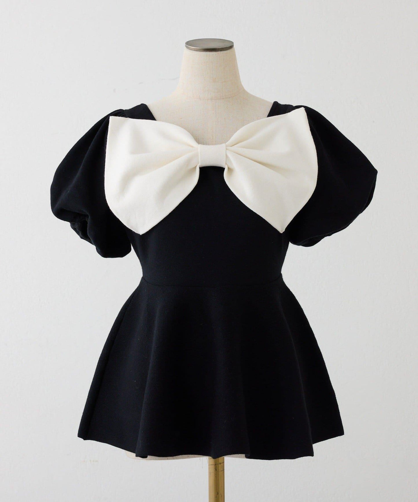 蝴蝶結設計 針織 長款上衣