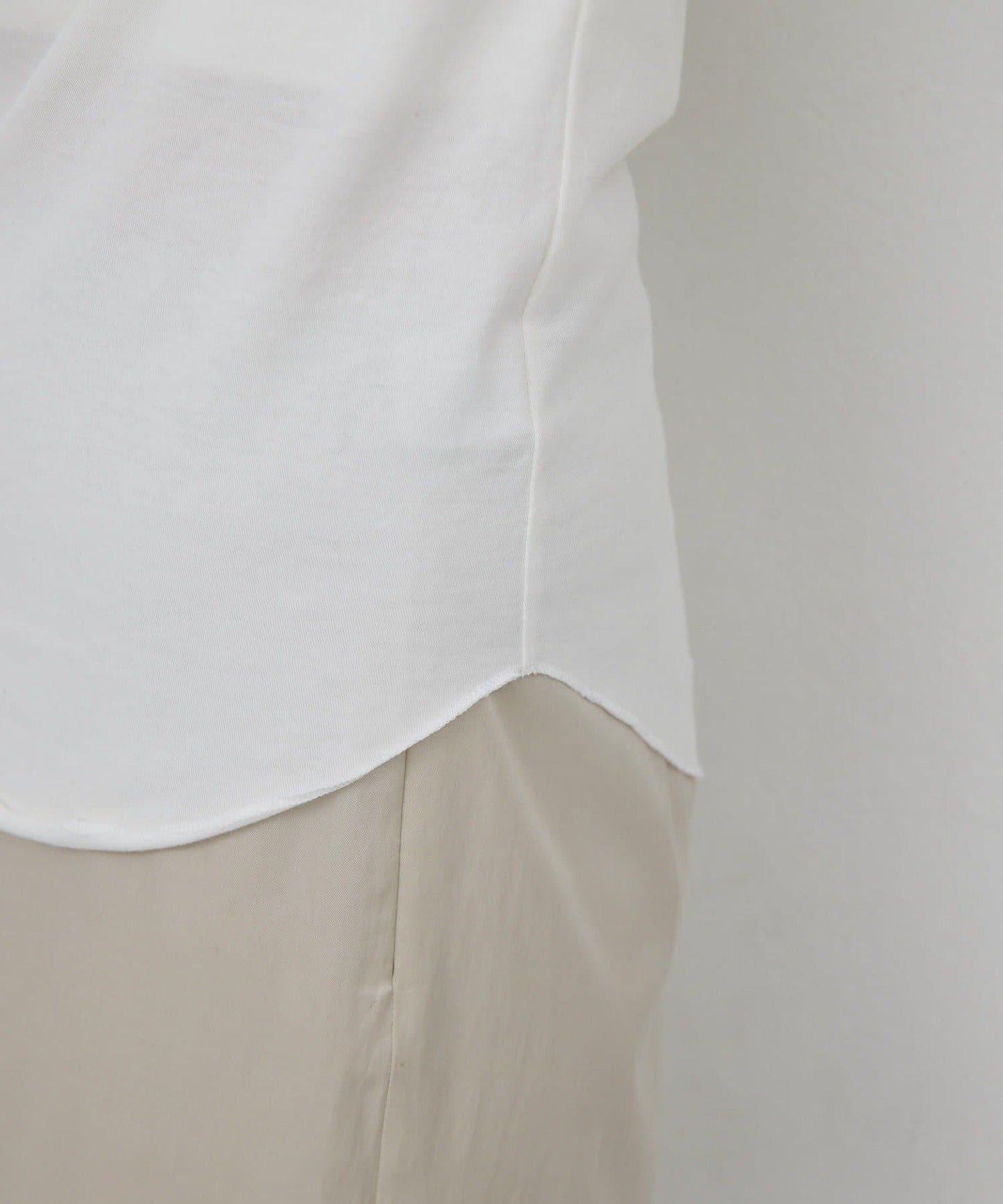 2WAY中袖針織上衣