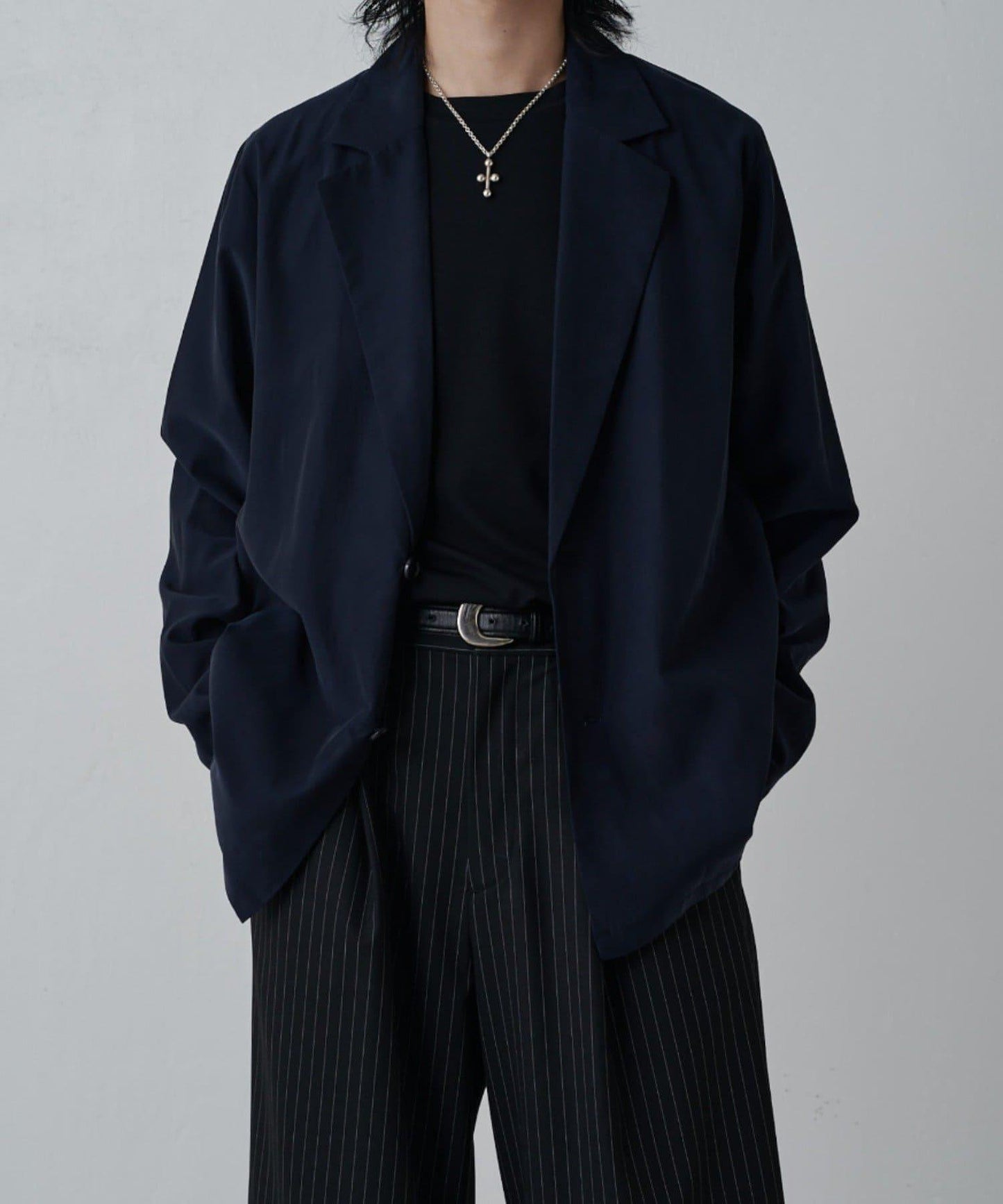 銅氨混紡襯衫夾克